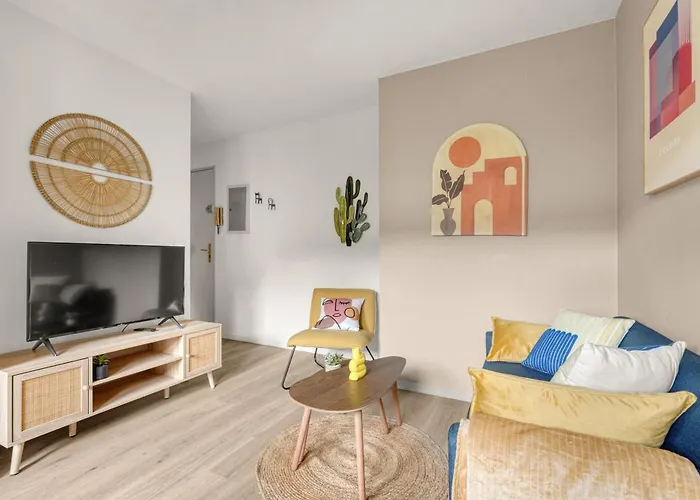 La Dune - Gare Matabiau - Parking & Wifi Апартаменты *